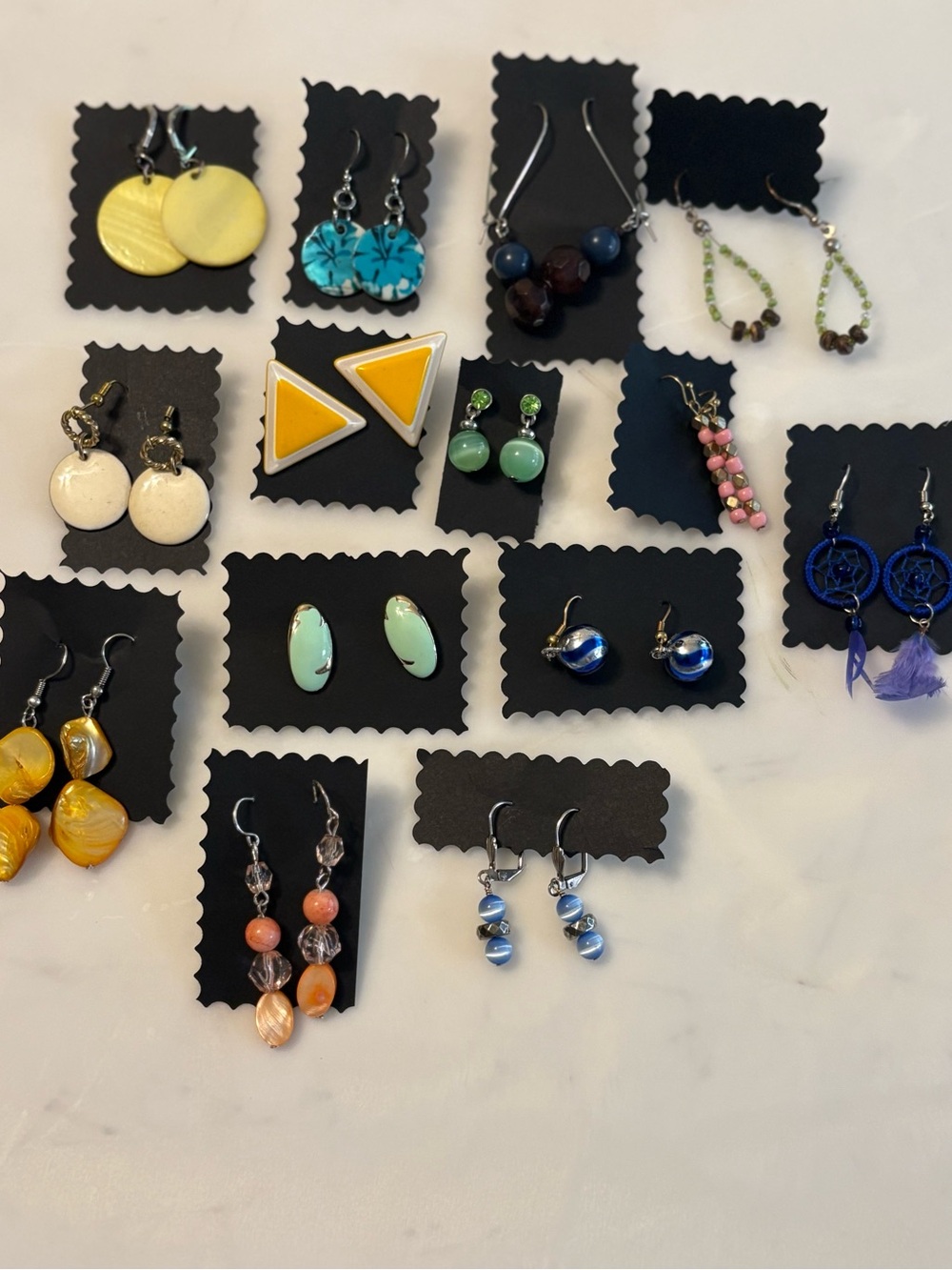 Lot of Assorted Women’s Beaded Dangle Earrings